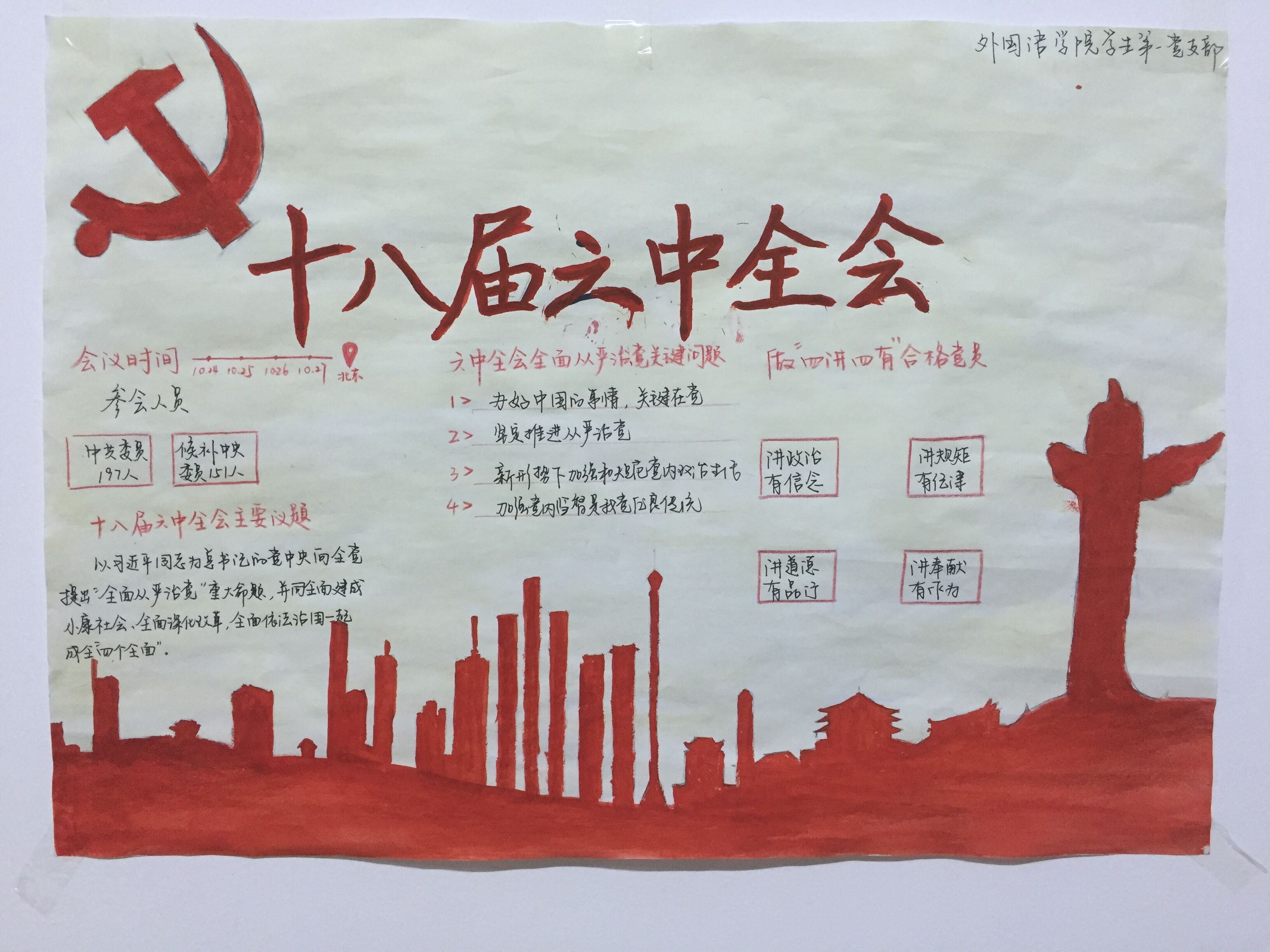威尼斯人平台(中国)唯一官方网站
开展学习党的十八届六中全会精神系列活动